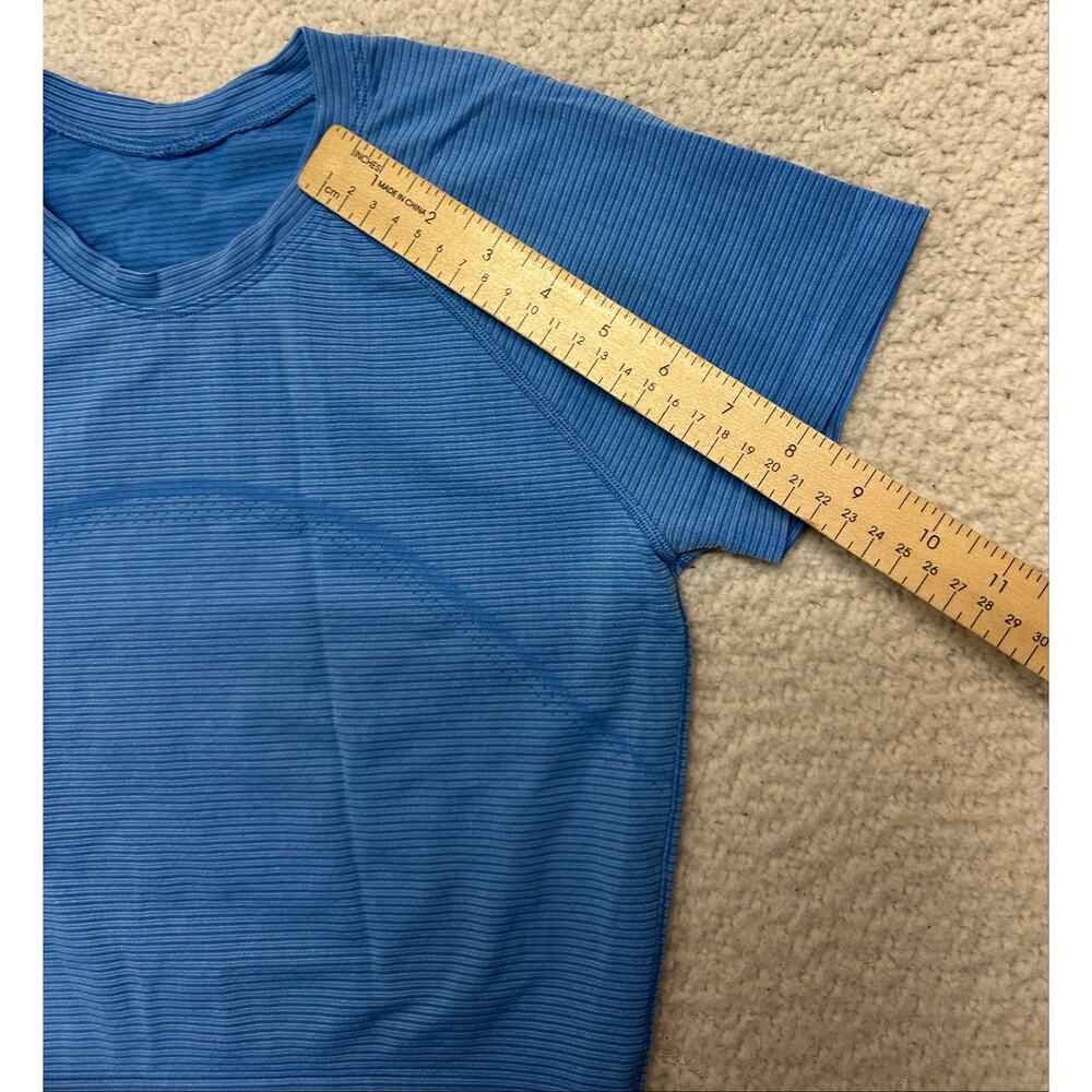 Lululemon Swiftly Tech Cropped Short Sleeve Shirt 2.0 Size 6 - Picture 4 of 7